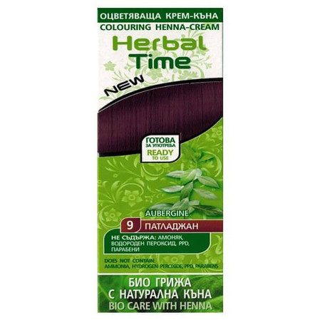 Herbal Time Naturalna Henna Bakłażan 75 ml
