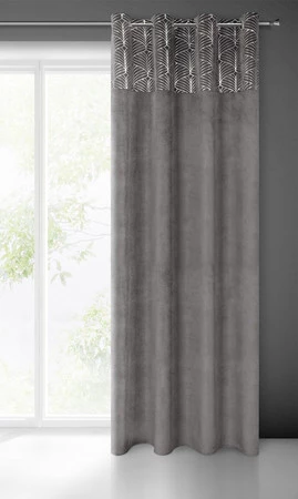 ZASŁONA GOTOWA LINDI 140 X 250 CM GRAFITOWY