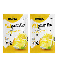 Zestaw: 2x Galaretka o smaku cytrynowym BIO 38 g
