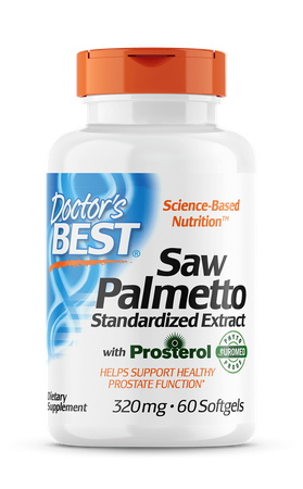 Doctor's Best Saw Palmetto - Palma Sabalowa 60 kaps.