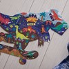 Mudpuppy Puzzle konturowe Jurajski Skatepark 75 elementów 5+
