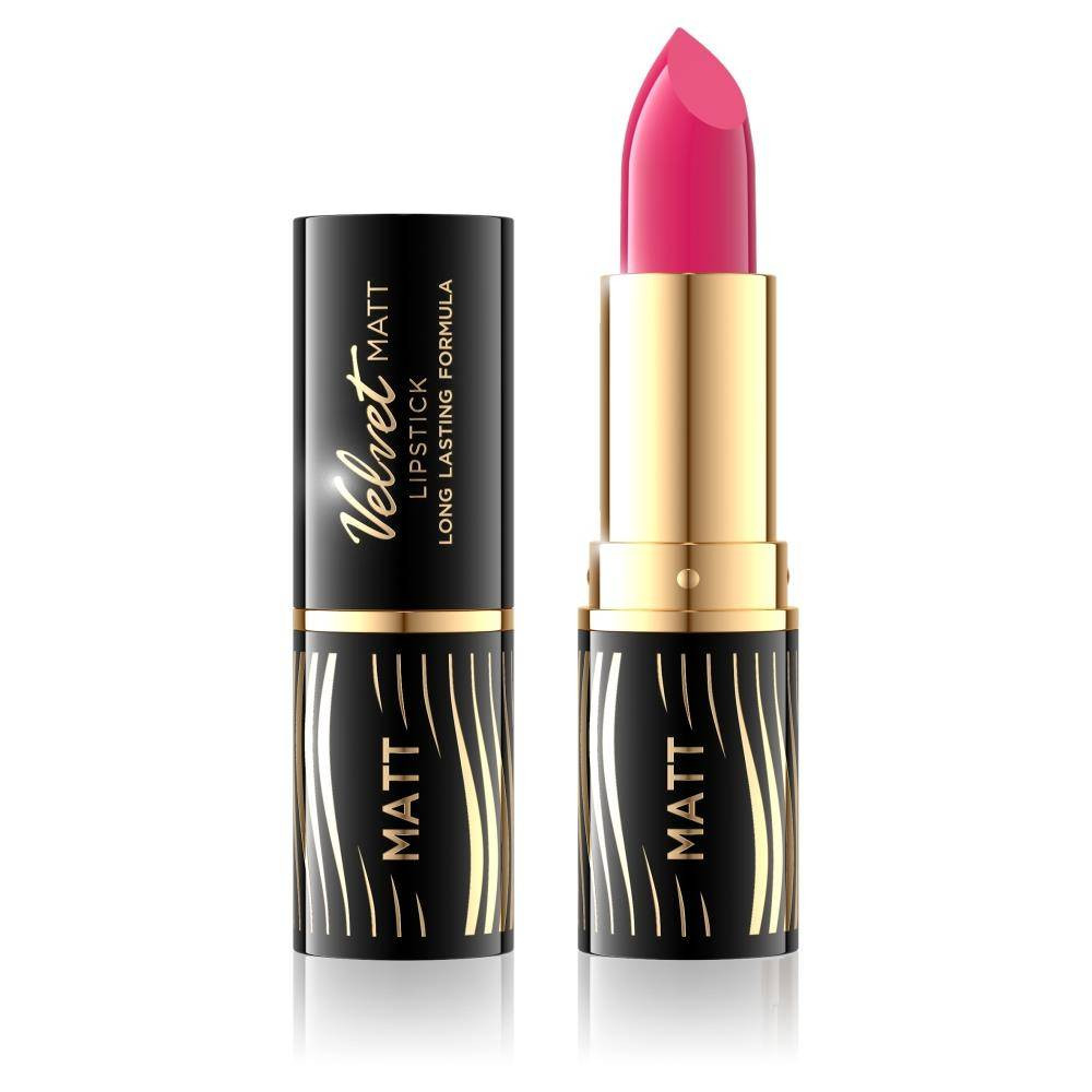 Velvet Matt Lipstick matowa pomadka do ust 502 Vibrant Fuchsia 4.1g - Nabea.pl