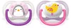 AVENT SCF080/06 Smoczek Ultra Air Animals 0-6M dziewczynka ptaszek/pingwin