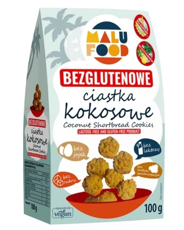 Ciastka kokosowe BEZGL. B/C 100g