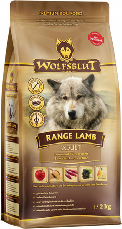 Wolfsblut Range Lamb Adult Jagnięcina i Ryż 2kg – karma monobiałkowa dla dorosłych psów