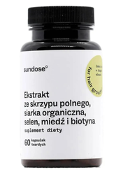 Sundose FOR HAIR GROWTH 60 kaps.