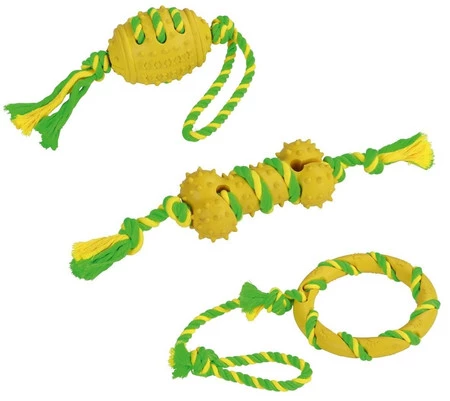 KERBL Rugby na lince 42cm Zabawka dla psa