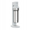 Brita Soda TRIO - Saturator - system nagazowywania wody biały +  cylinder BRITA CO₂ + butelka szklana  0,84l + butelka stalowa 0,5l