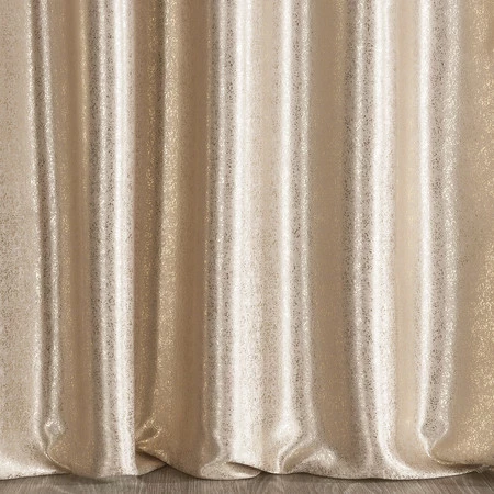 ZASŁONA GOTOWA EBRU NA TAŚMIE 135 X 270 CM BEŻOWY