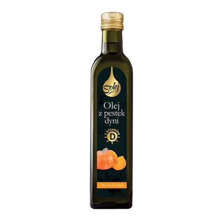 Olej z pestek dyni z wit. D 250 ml