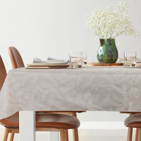 OBRUS GARDEN 140 X 220 CM BEŻOWY