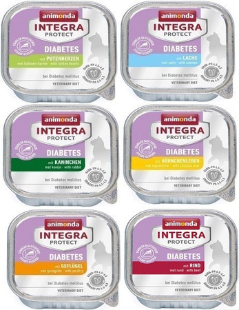 ANIMONDA INTEGRA Protect DIABETES Królik dla kota 100g