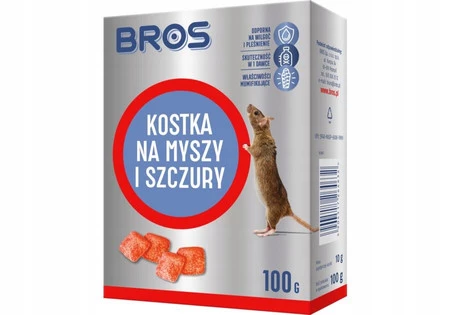 Bros Kostka na myszy i na szczury 250 g