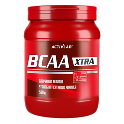 ACTIVLAB BCAA XTRA aminokwasy 500g smak pomarańcza