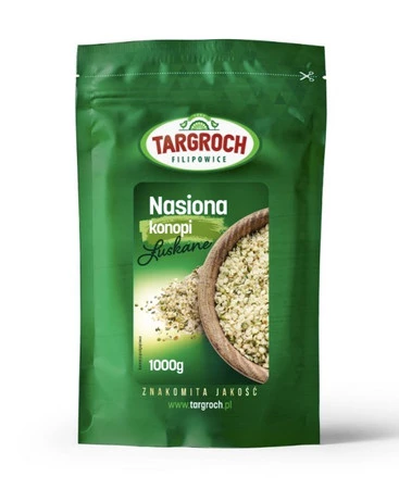 TARGROCH NASIONA KONOPI ŁUSKANE 1000g