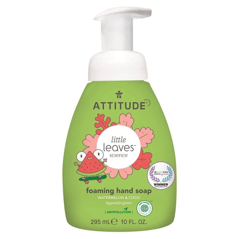 Attitude, Little Ones, Mydło w piance do rąk dla dzieci, Little Ones, Arbuz i Kokos, 295 ml