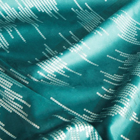 ZASŁONA GOTOWA CHILL 140 X 250 CM TURKUSOWY