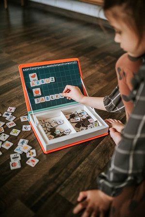 Janod Magnetyczna układanka Polski Alfabet Magnetibook