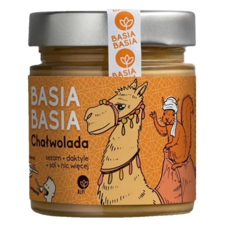 Basia Basia Krem z sezamu i daktyli Chałwolada 210 g