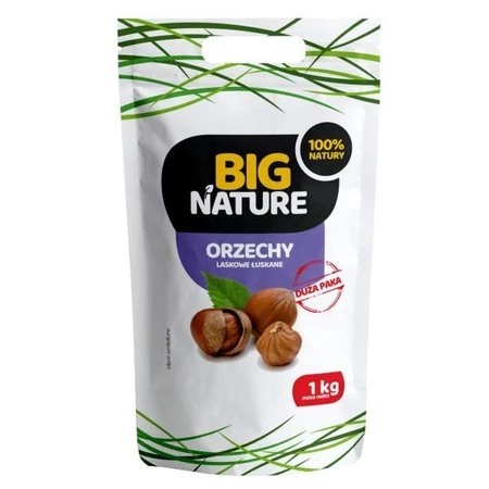 Big Nature Orzech Laskowy łuskany  1 kg