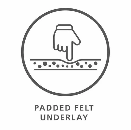 JJ - Pokrowiec na deskę do prasowania Glide, szary