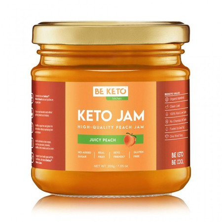 Keto Dżem Soczysta Brzoskwinia