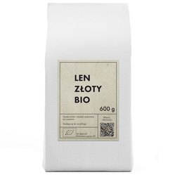 THE PLANET LEN ZŁOTY (SIEMIĘ LNIANE) BIO 600 g