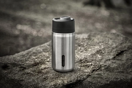 Black+Blum Kubek termiczny stalowy, czarny