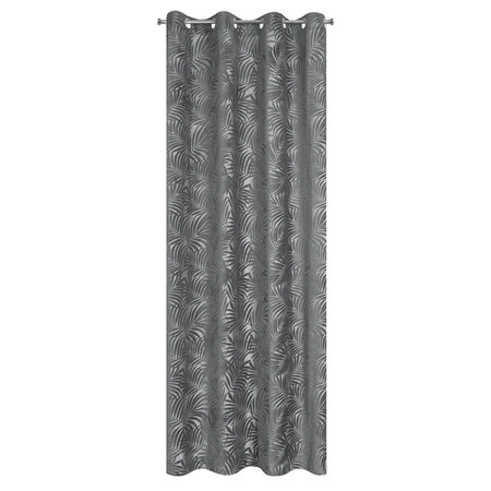 ZASŁONA GOTOWA LIVIA 140 X 250 CM STALOWY