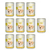 Zestaw 10x DOG'S LOVE Junior Geflügel - drób z cukinią i jabłkami dla szczeniąt (400g)
