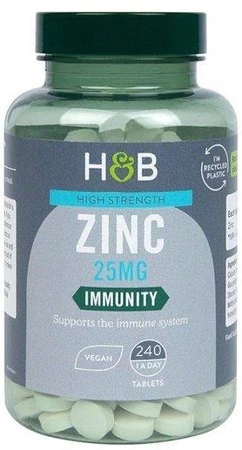 High Strength Zinc 25 mg (240 tabl.)