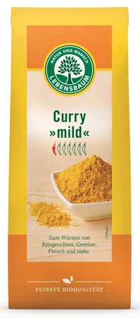 LEBENSBAUM PRZYPRAWA CURRY ŁAGODNE BIO 50g