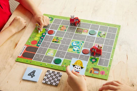 Mudpuppy Gra planszowa Straż pożarna na ratunek! 4+