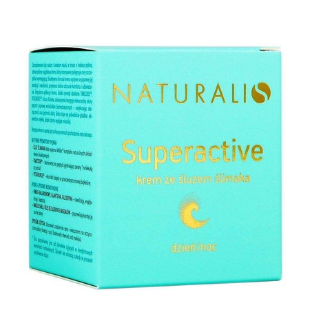 Naturalis Superactive Krem Ze Śluzem Ślimaka 50Ml