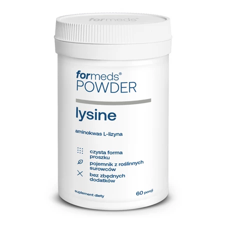 ForMeds Powder Lysine Lizyna w proszku na stres 60 porcji