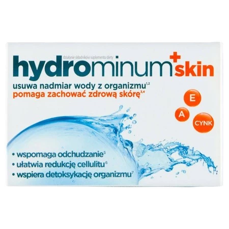 Aflofarm – Hydrominum + Skin, na odchudzanie – 30 tabletek