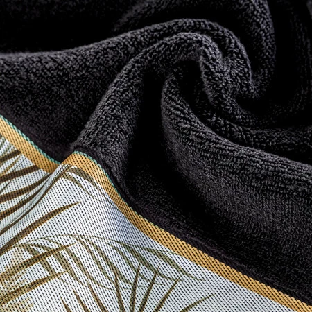 Ręcznik Eva 17 50 x 90 cm, Czarny