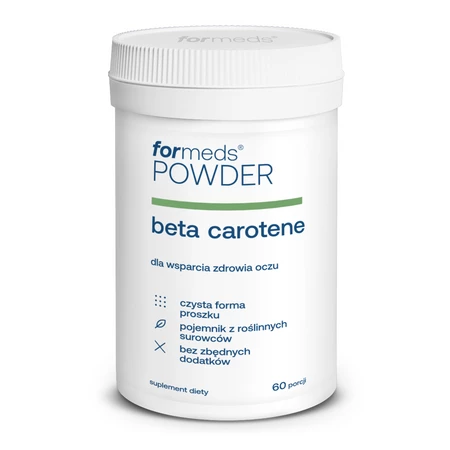 ForMeds Powder Beta Carotene wsparcie oczu 60 porcji