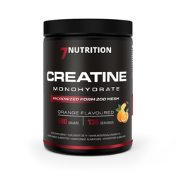 7Nutrition Creatine Monohydrate 500g   Orange