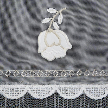 Firana gotowa Avril na Taśmie 140 x 270 cm, Biały