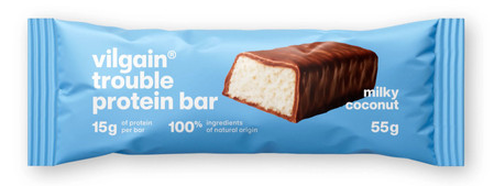Vilgain Trouble Protein Bar Kokos z mleczną czekoladą 55 g