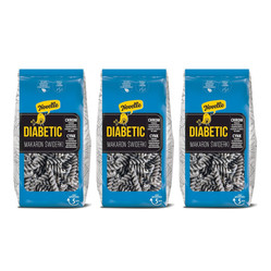 Zestaw: 3x MAKARON DLA DIABETYKÓW ŚWIDERKI 250 g - NOVELLE