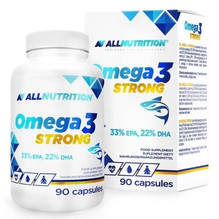 Allnutrition Omega 3 strong 90 kap wzrok