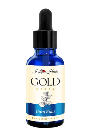 I LOVE HERRBS - Gotu Kola Krople Ziołowe 1:1 (50 ml)