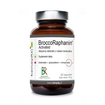 KENAY BroccoRaphanin® Aktywny ekstrakt z nasion brokułów na wsparcie ochrony antyoksydacyjnej organizmu 60 kaps.