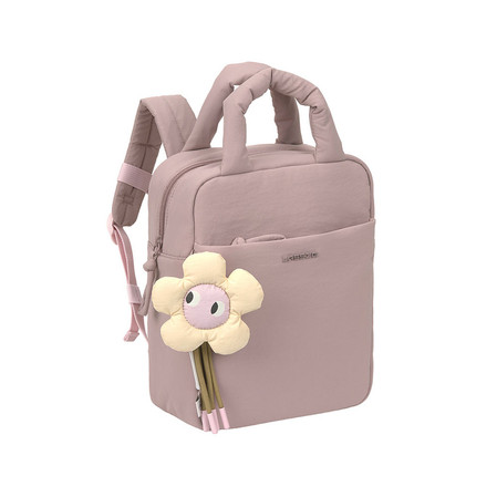 Lassig Plecak dla dziecka mini kwadratowy Minoa crinkled nylon powder rose