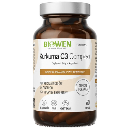 Biowen Kurkuma C3 Complex+ 60 kaps.