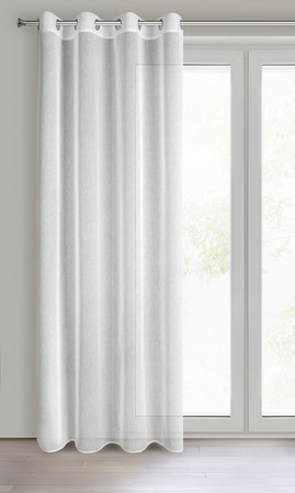 FIRANA GOTOWA SONIA 140 X 250 CM BIAŁY