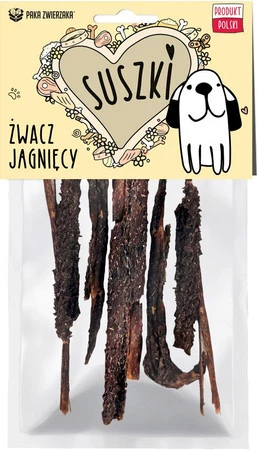 PAKA ZWIERZAKA Suszki Żwacz Jagnięcy 100g