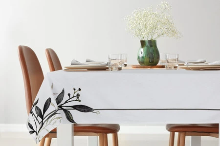 Obrus Natu 4 30 x 40 cm, Biały